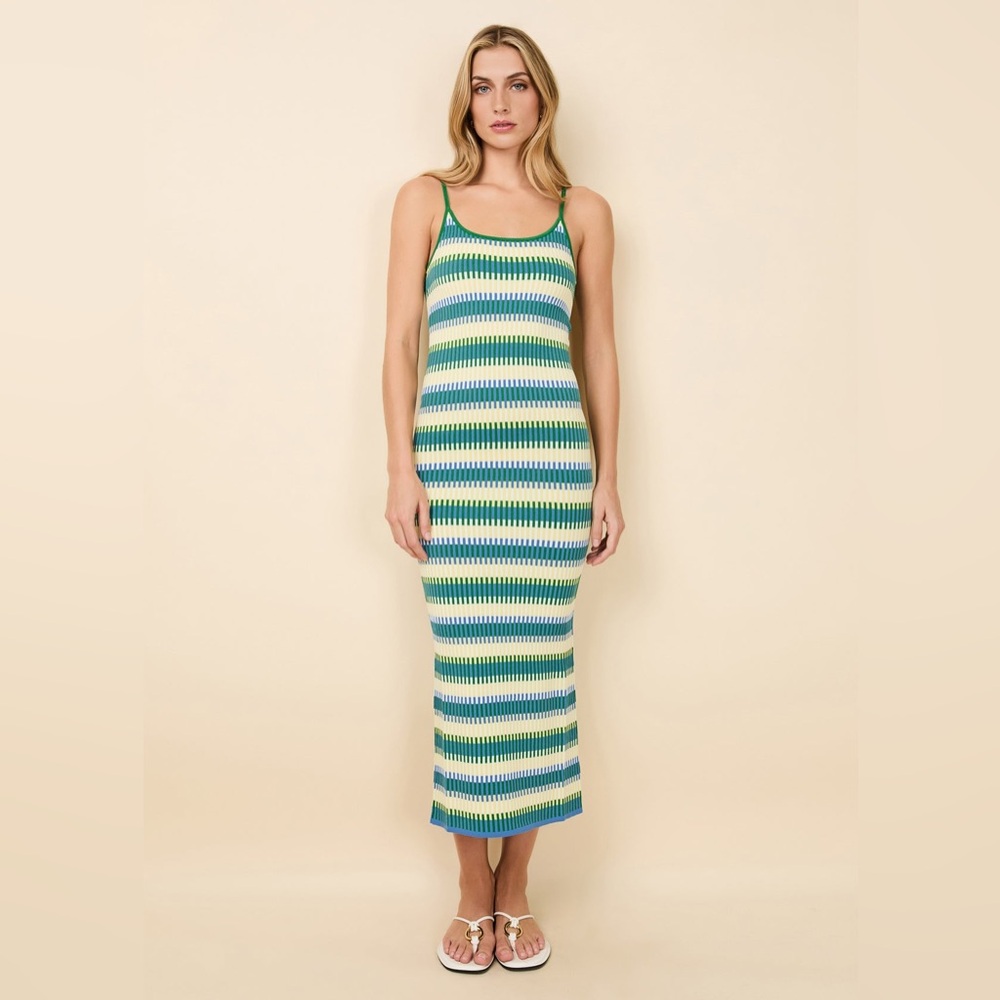 Solid & Striped Noel Dress Technicolor Mosaic